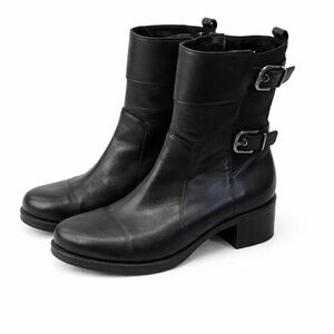 André Assous Waterproof Leather Ankle Boots –
